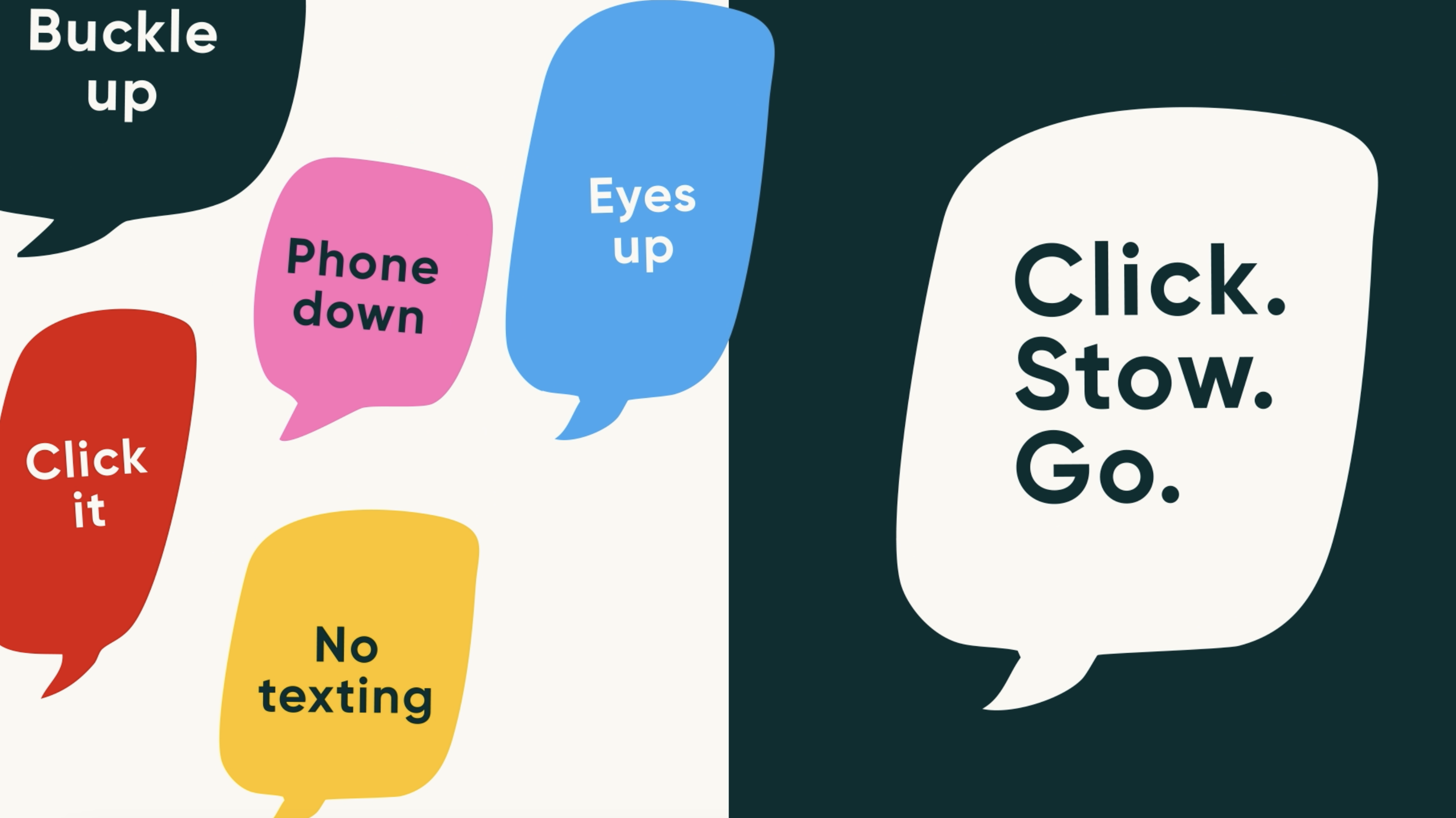 Click, Stow, Go: Using Behavioral Science to Make Traffic Safety Messages Stick